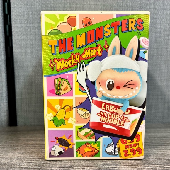 Pop Mart Wacky Mart The Monsters Labubu Confirmed Blind Bon- Chow Mein - Picture 7 of 11